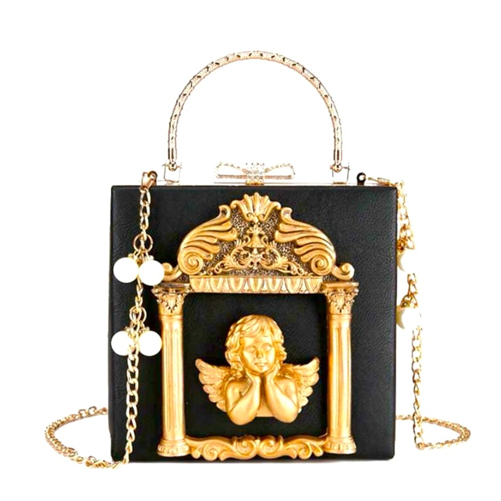 Women’s Angel Motif Crossbody Pocketbook